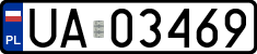 License plates of Poland, Military