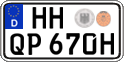 German license plate, Plates for oldtimers (type 