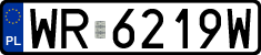 License plates of Poland, Regular car plates
