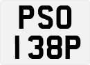 License plate of the United Kingdom, 1963 year system