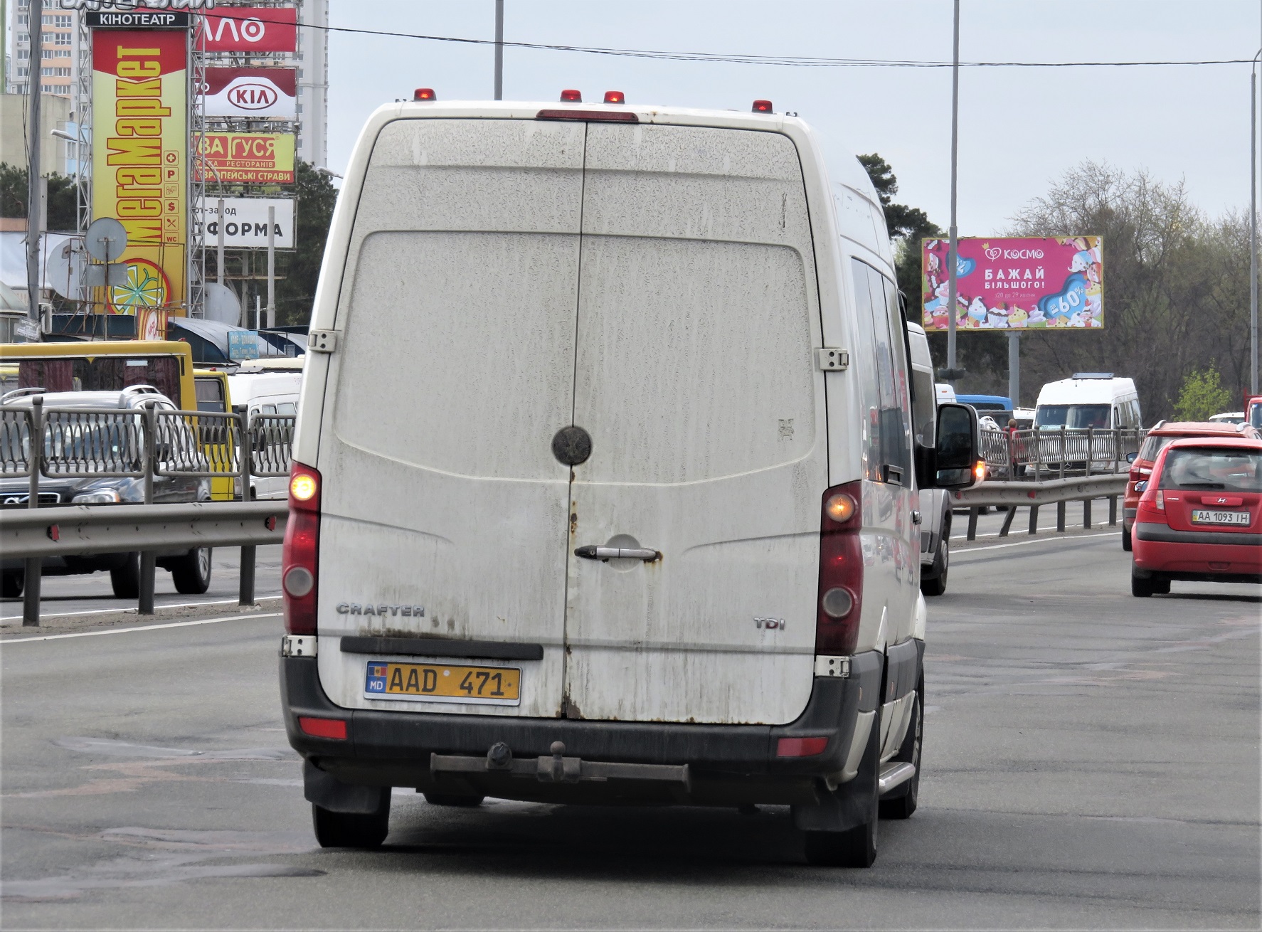 AAD 471, Volkswagen Crafter 1st gen Van (2E/2F), 2006–2016