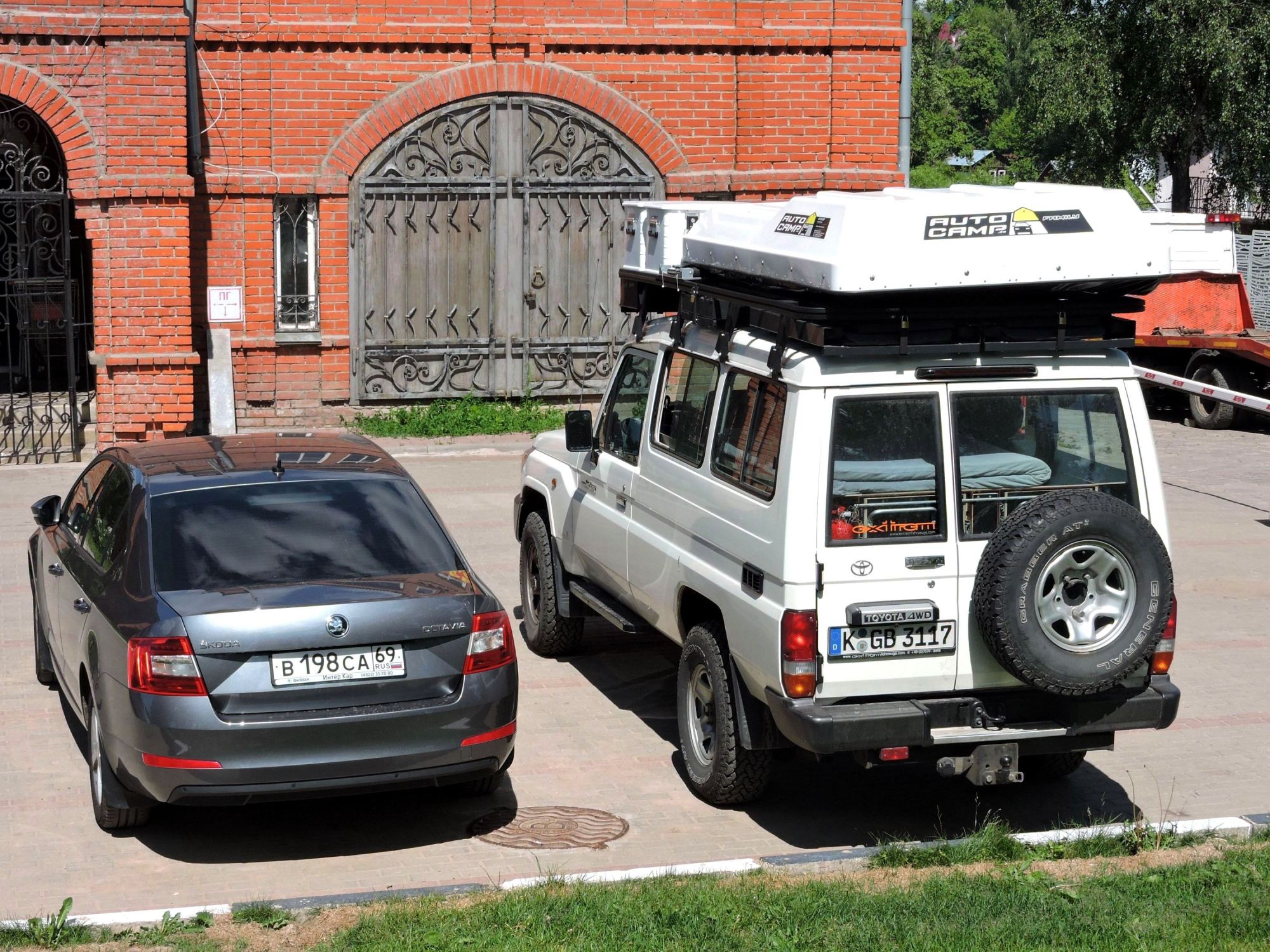 K GB 3117, Toyota Land Cruiser 70 3-door Troop Carrier (J78), 1st facelift, 2007–2023