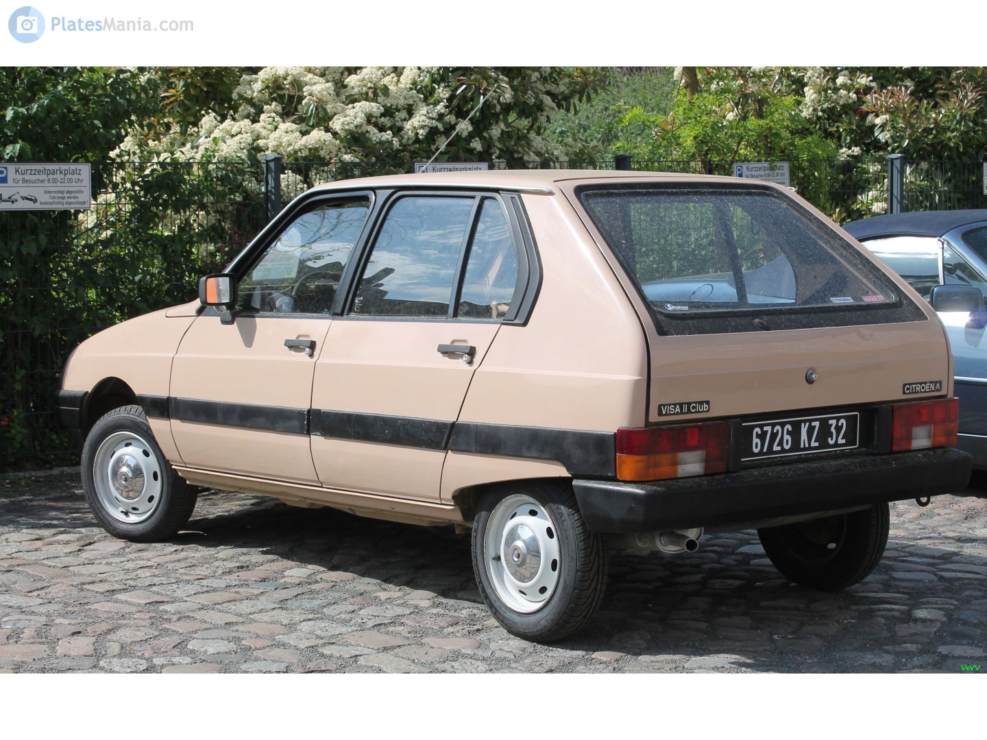 6726 KZ 32, Citroёn Visa 1st gen Hatch, 1978–1988