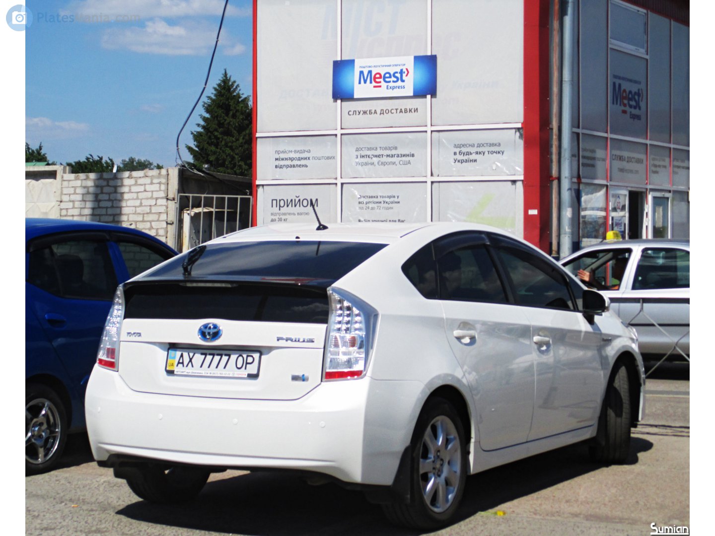 AX 7777 OP, Toyota Prius 3rd gen Liftback (ZVW30), 2009–2015