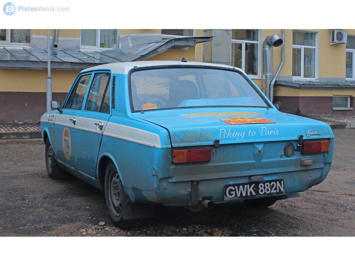 GWK882N, Hillman Hunter 