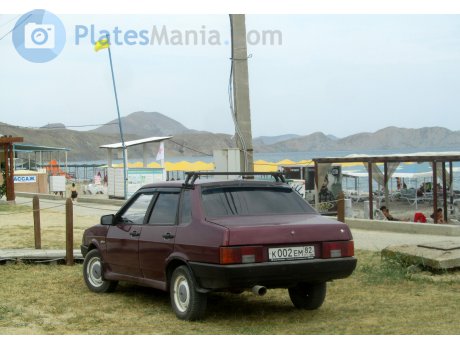 к002ем82, Lada (VAZ) 21099