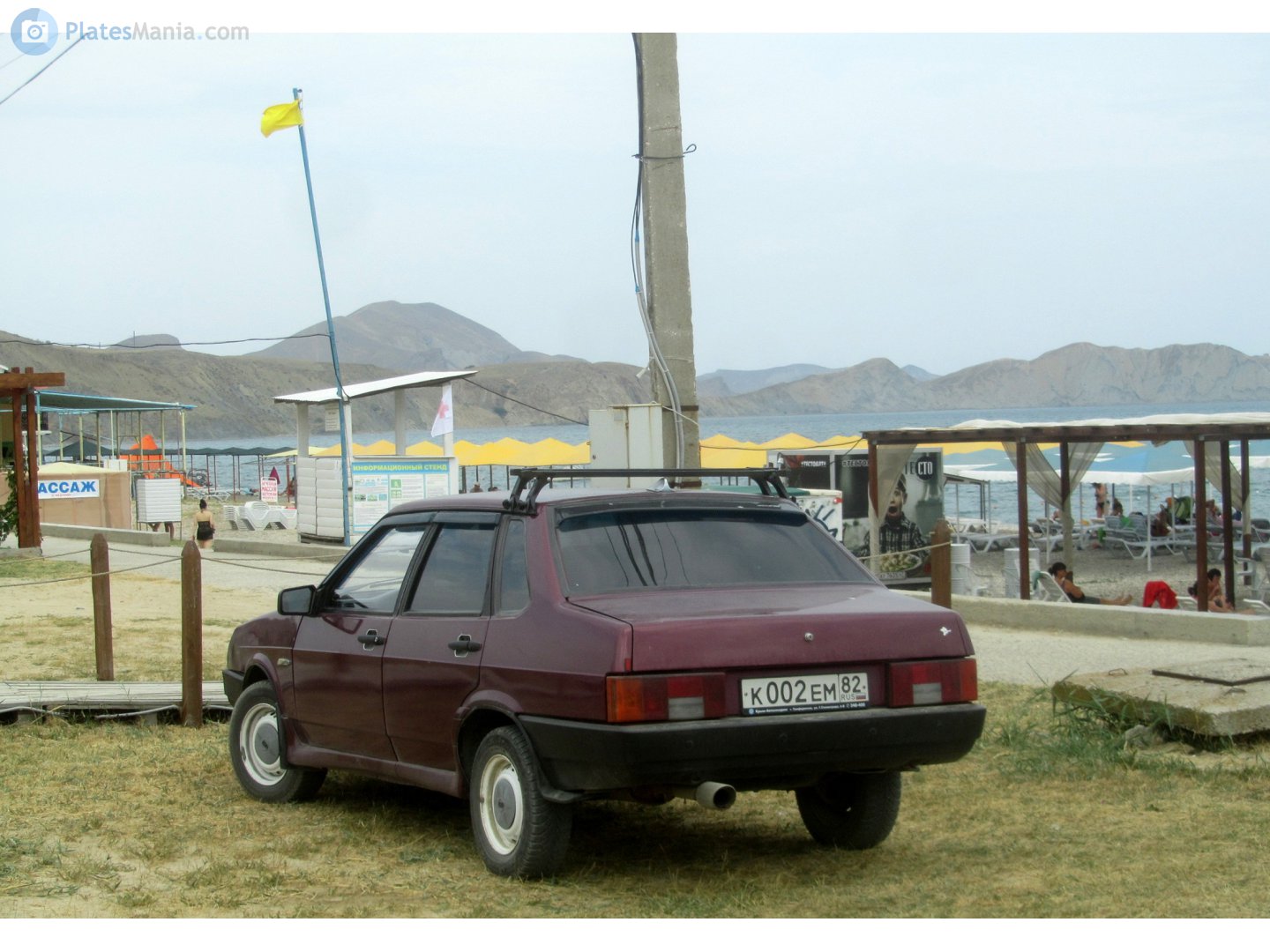 к 002 ем 82, Lada (VAZ) 21099 