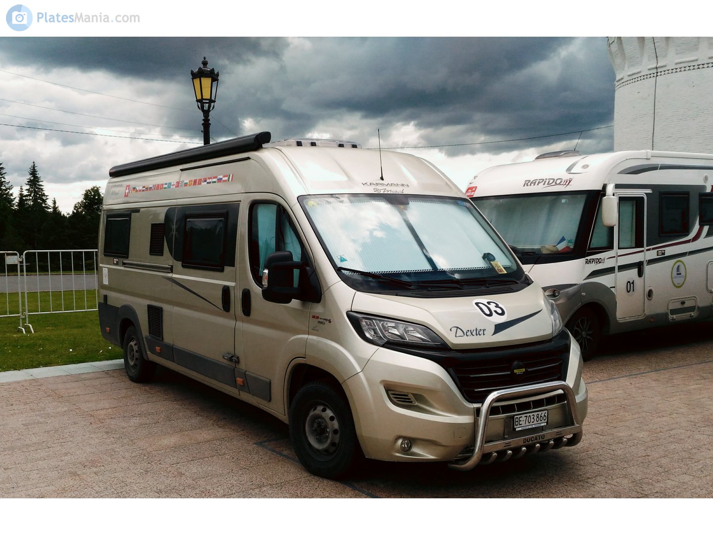 BE 703866, Karmann-Mobil Dexter 