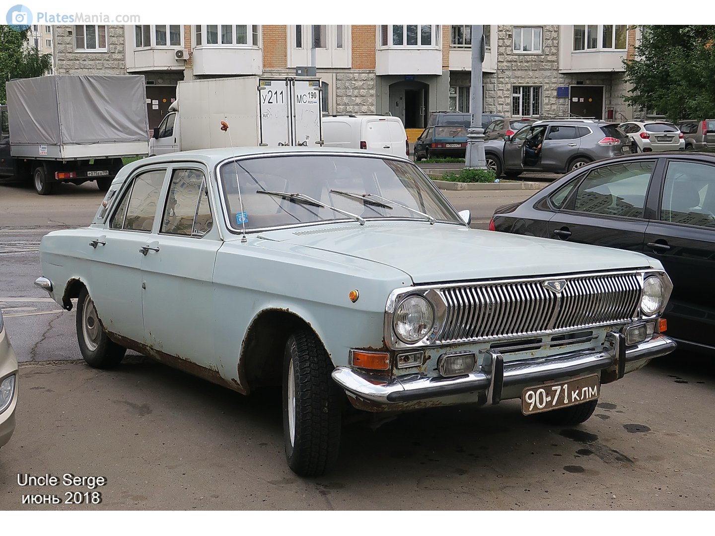9071 КЛМ, GAZ 24 Волга 24(-01/07) Sedan, 1969–1985