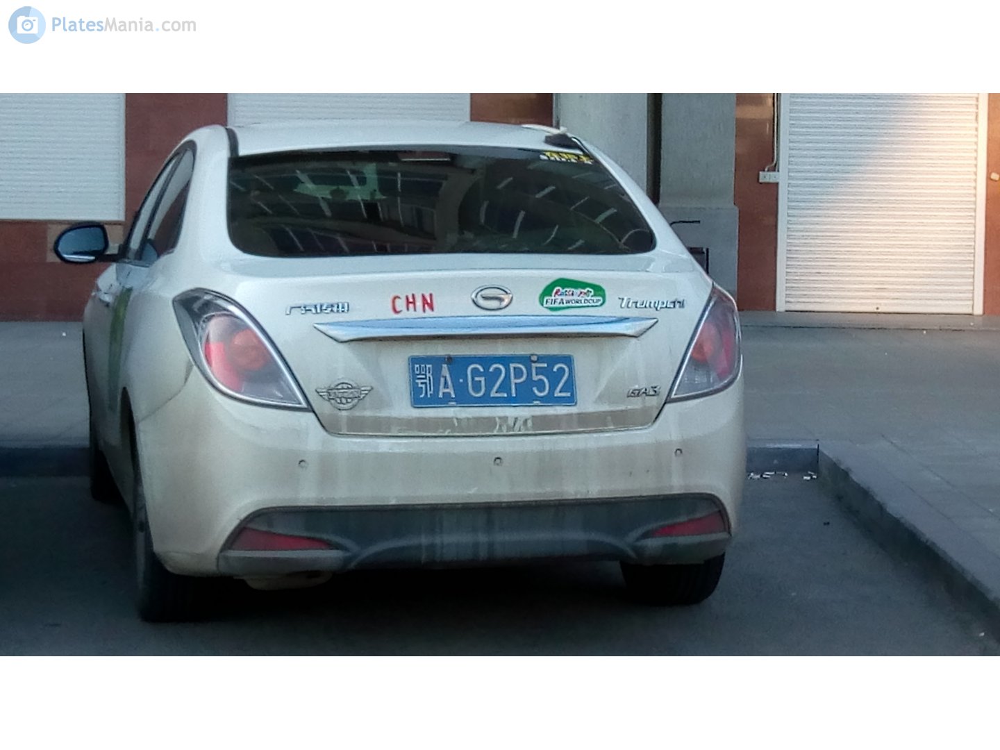 鄂A·G2P52, Trumpchi GA3 1st gen, 2013–2016