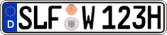 German license plate, Plates for oldtimers (type 