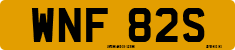 License plate of the United Kingdom, 1963 year system