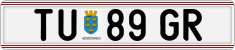License plate of Austria, Regular plates