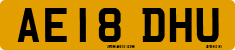 License plate of the United Kingdom, 2001 year system