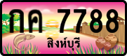 License plate of Thailand, Vanity Plates