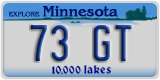 Minnesota, Vanity Plates