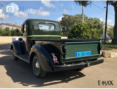 W-691-HQ, Chevrolet Pickup Truck