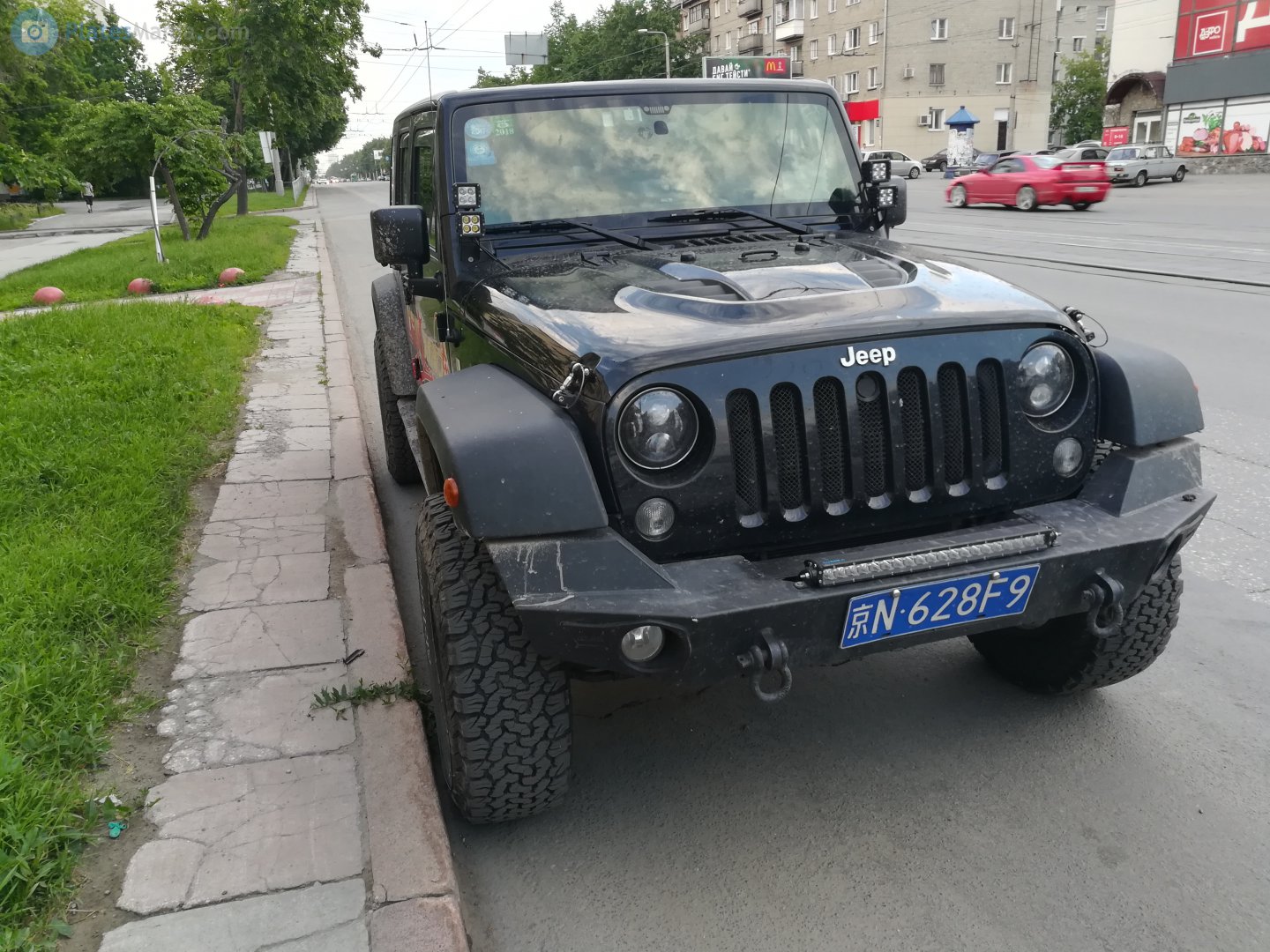 京N·628F9, Jeep Wrangler 3rd gen (don't set)