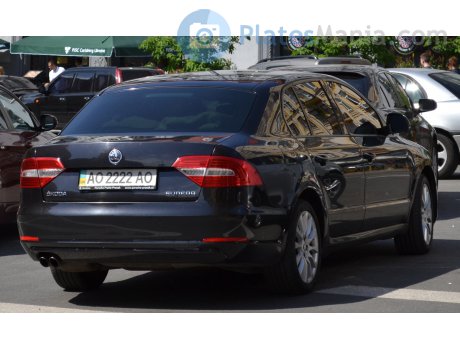 AO 2222 AO, Skoda Superb
