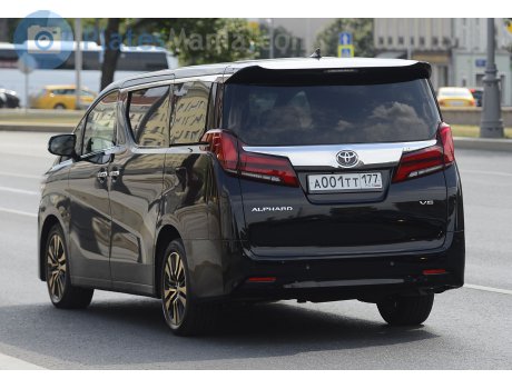 а001тт177, Toyota Alphard