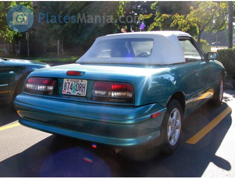 874 DRH, Mercury Capri