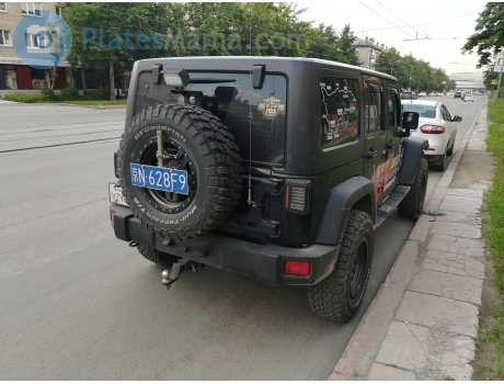 京N·628F9, Jeep Wrangler