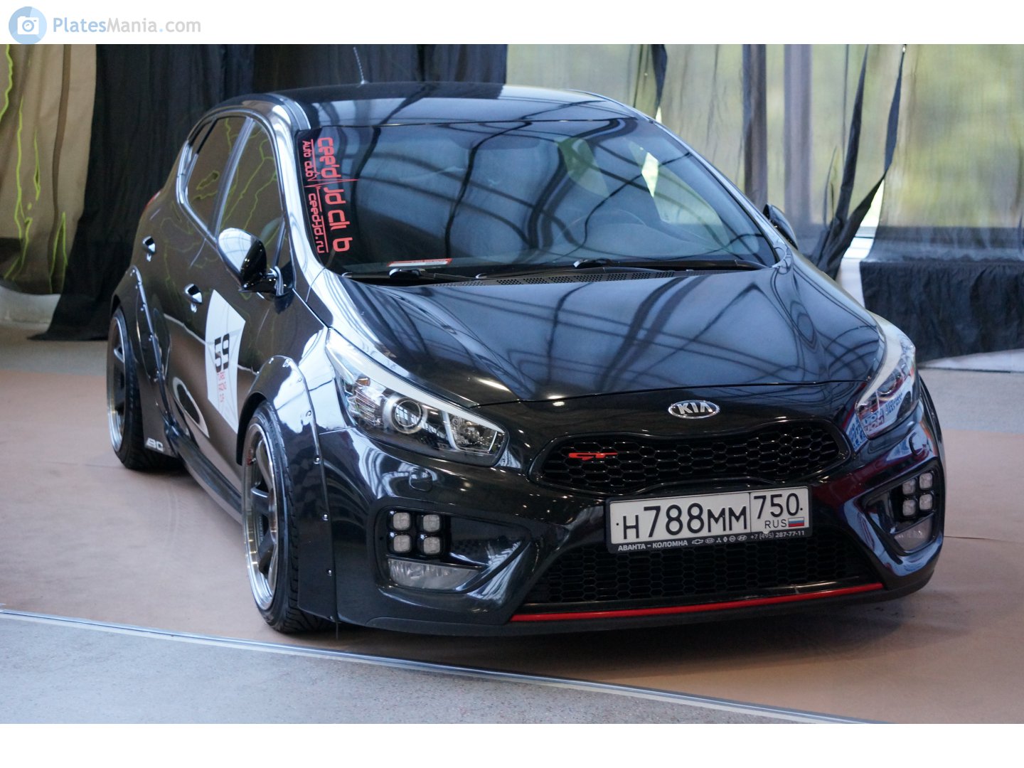 н 788 мм 750, Kia Ceed 2nd gen cee'd 5-door Hatch (JD), 2012–2018