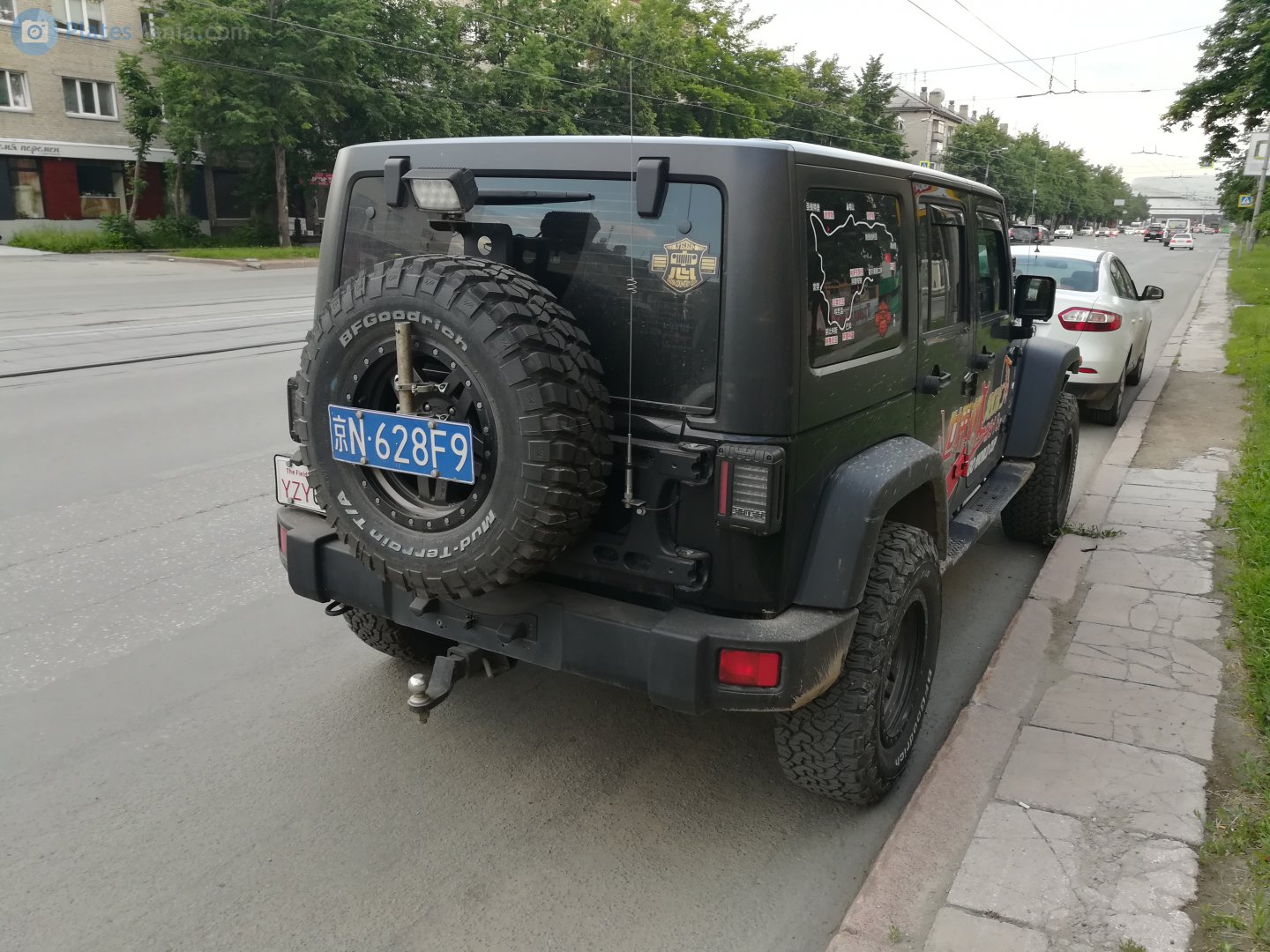 京N·628F9, Jeep Wrangler 3rd gen (don't set)