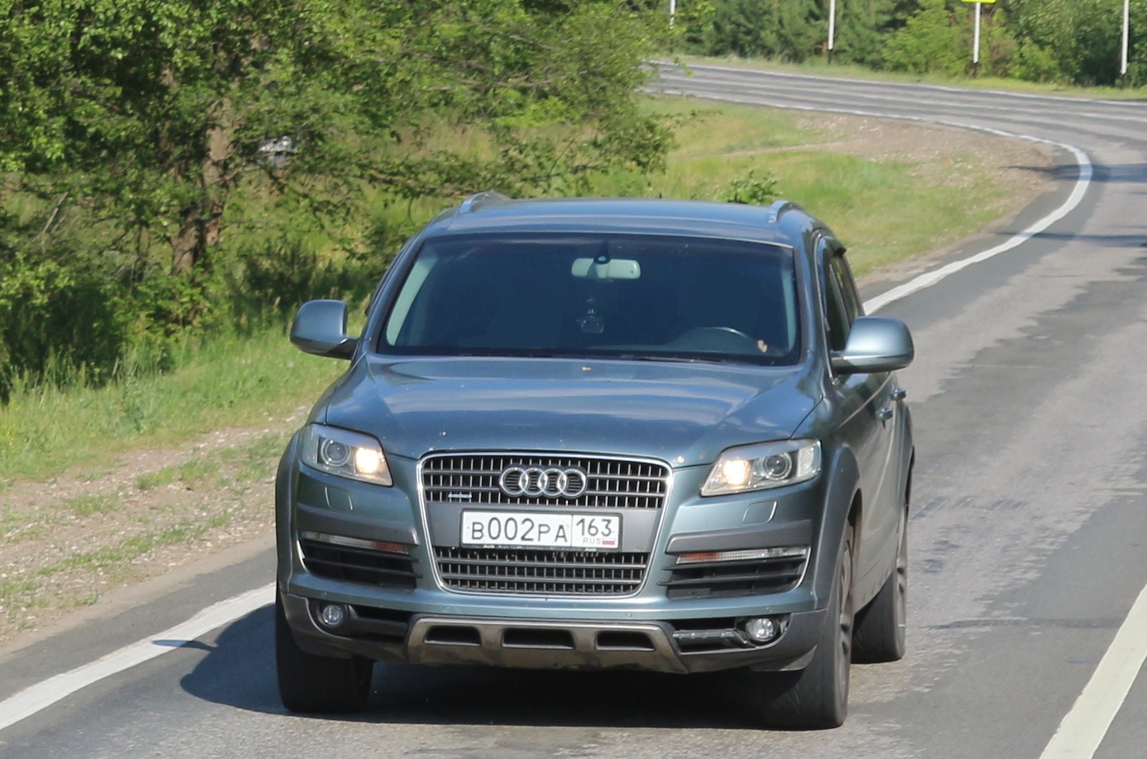 в 002 ра 163, Audi Q7 1st gen (4LB), 2005–2009