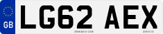 License plate of the United Kingdom, 2001 year system