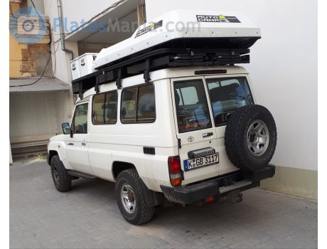 K GB 3117, Toyota Land Cruiser