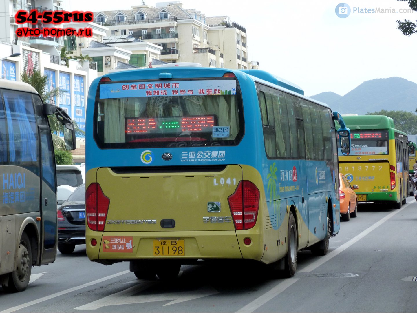 琼B·31198, Yutong ZK6115H 