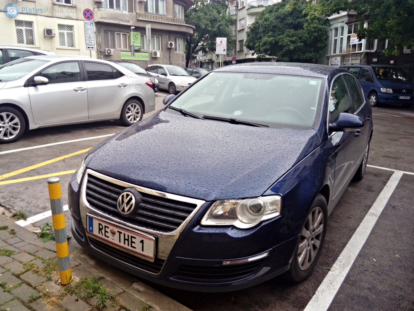 RE THE 1, Volkswagen Passat 6th gen Sedan (B6; 3C), 2005–2010