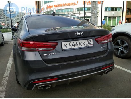 к444кк12, Kia Optima