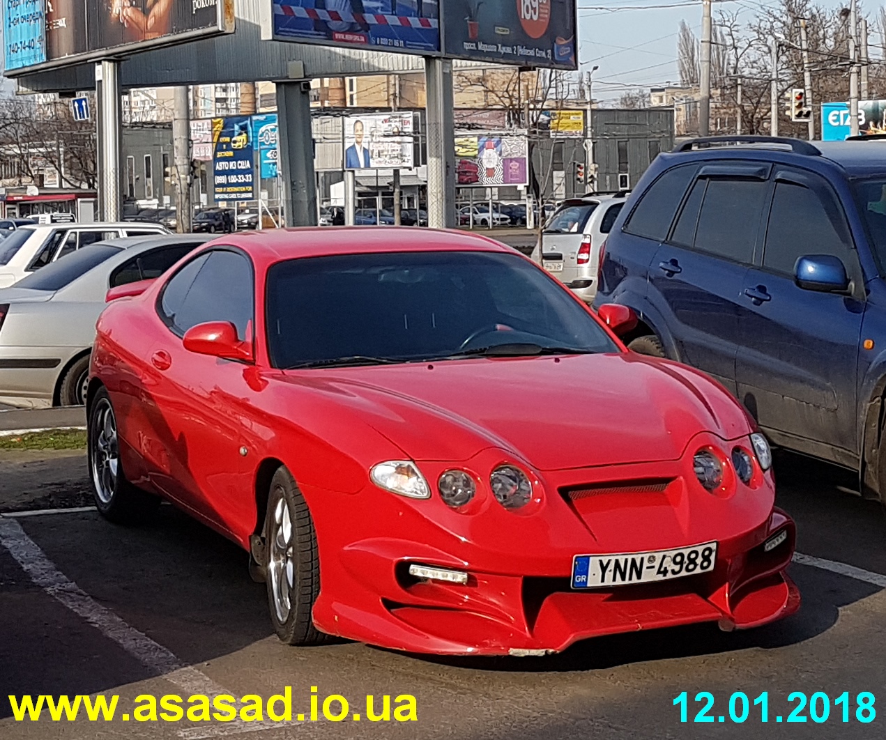 YNN-4988, Hyundai Coupé 1st gen  (RD2), facelift, 1999–2002