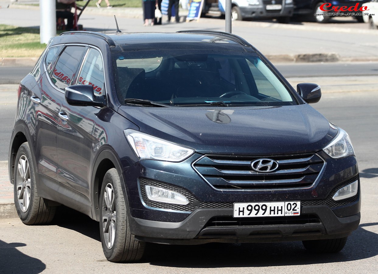 н 999 нн 02, Hyundai Santa Fe 3rd gen (Sport) (DM), 2012–2015