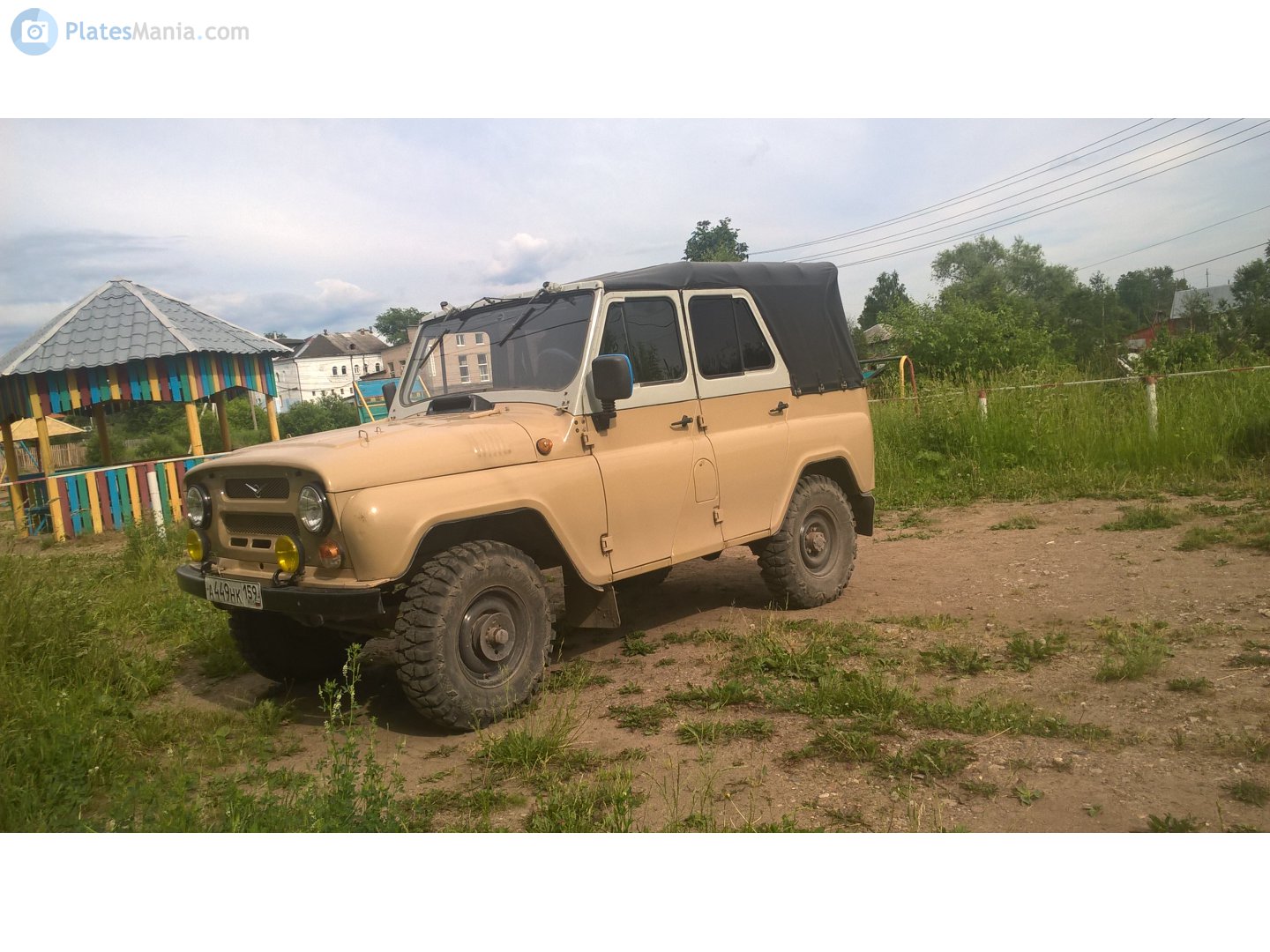 а 449 нк 159, UAZ 469/3151 