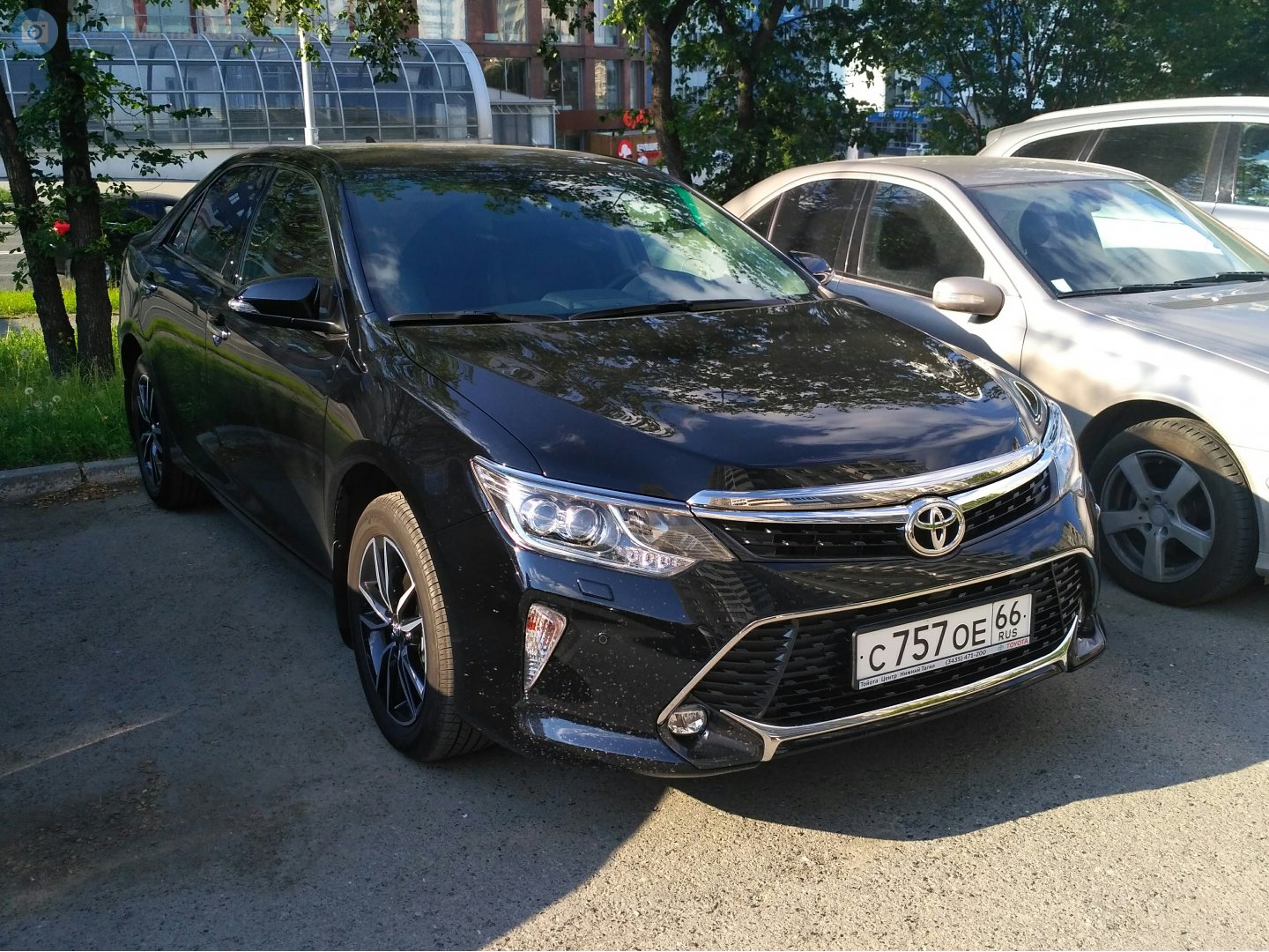 с 757 ое 66, Toyota Camry 7th gen (XV50; Global-market), facelift, 2014–2018