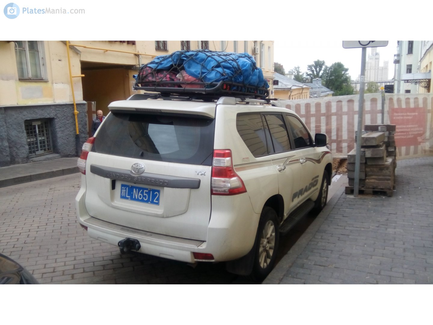 新L·N6512, Toyota Land Cruiser Prado 4th gen 5-door SUV (J150), 1st facelift, 2013–2017
