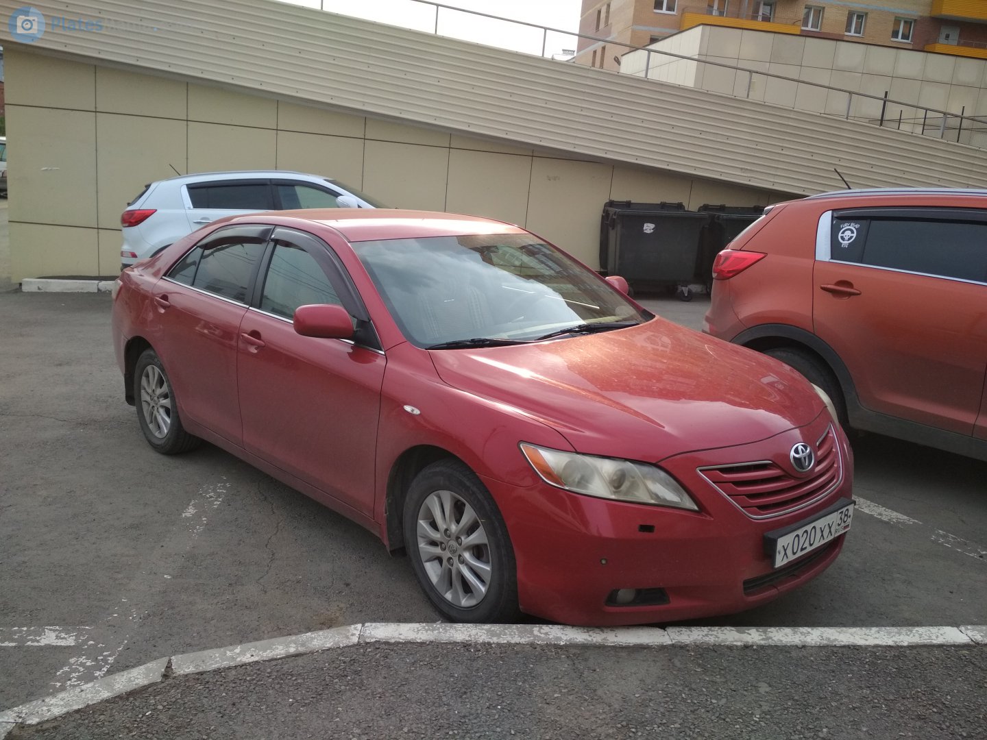 х 020 хх 38, Toyota Camry 6th gen (XV40; Global-market), 2006–2011