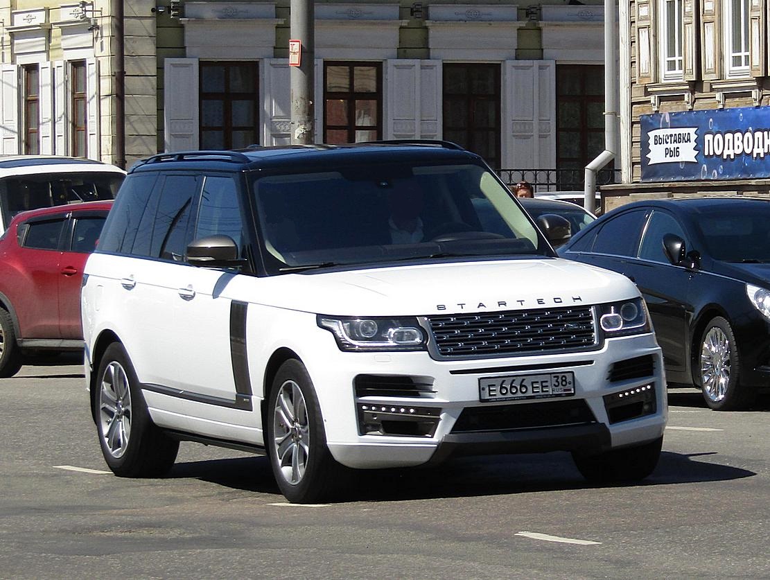 е 666 ее 38, Land Rover Range Rover 4th gen (L405), 2012–2018