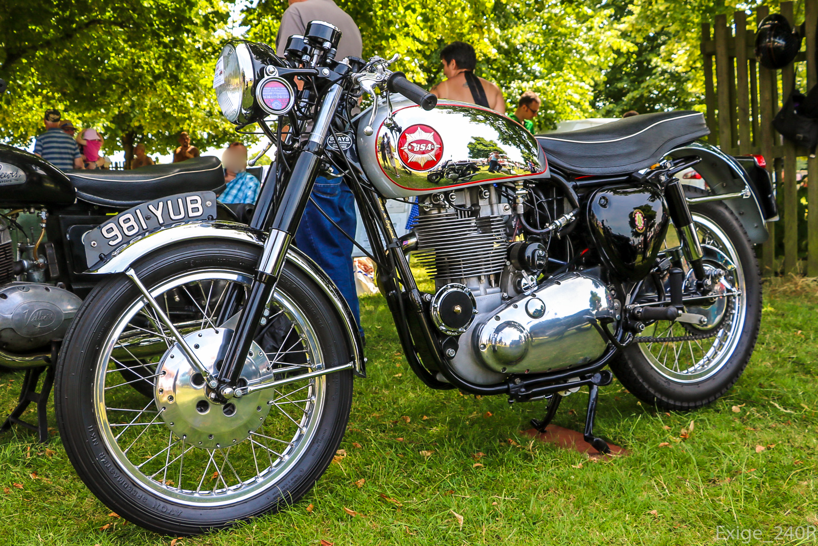 981YUB, BSA Gold Star 