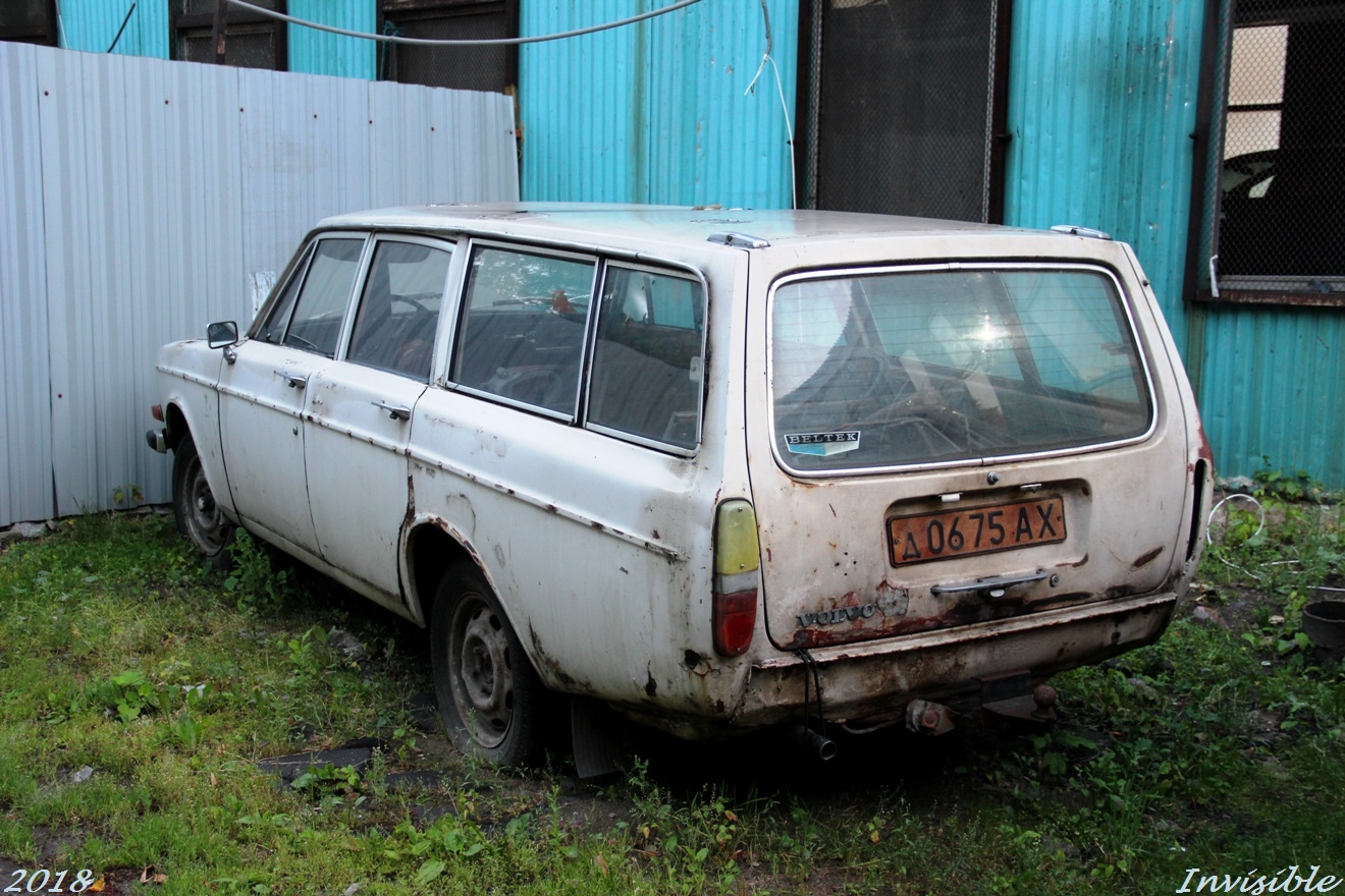д 0675 АХ, Volvo 140-Series 1st gen 5-door Wagon (145), 1967–1974