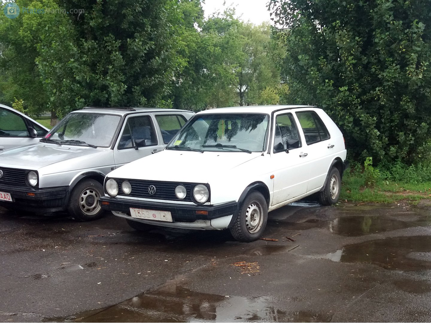 1553 II, Volkswagen Golf 2nd gen 3-door Hatch (19/1G), 1983–1992