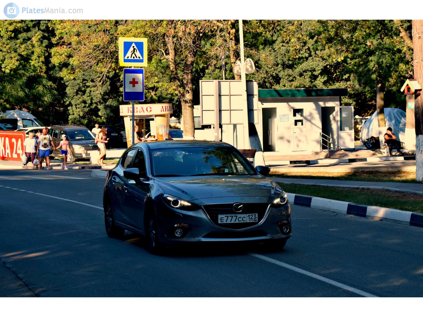 е 777 сс 123, Mazda 3 