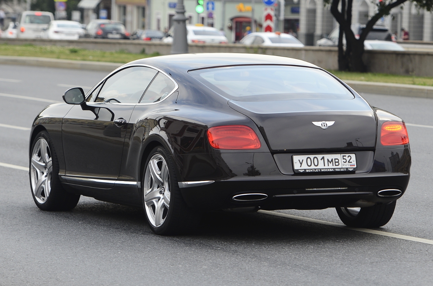 у 001 мв 52, Bentley Continental 5th gen GT, 2011–2018