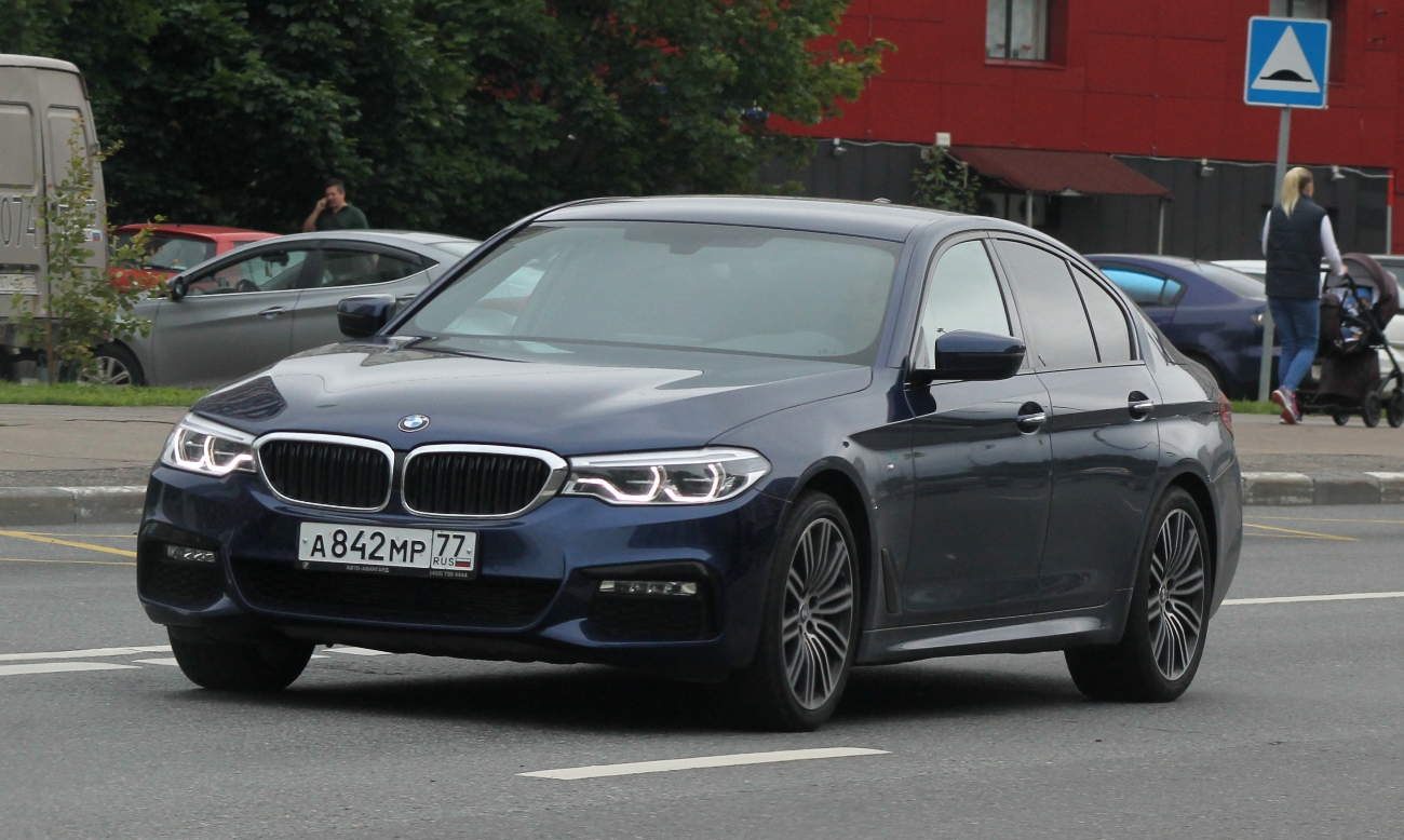 а 842 мр 77, BMW 5 Series 7th gen Sedan (G30/G38), 2017–2020