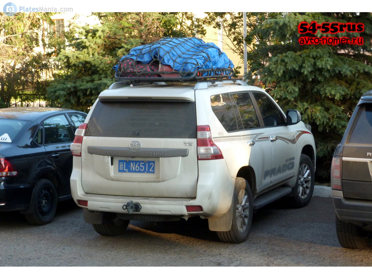 新L·N6512, Toyota Land Cruiser Prado 4th gen 5-door SUV (J150), 1st facelift, 2013–2017