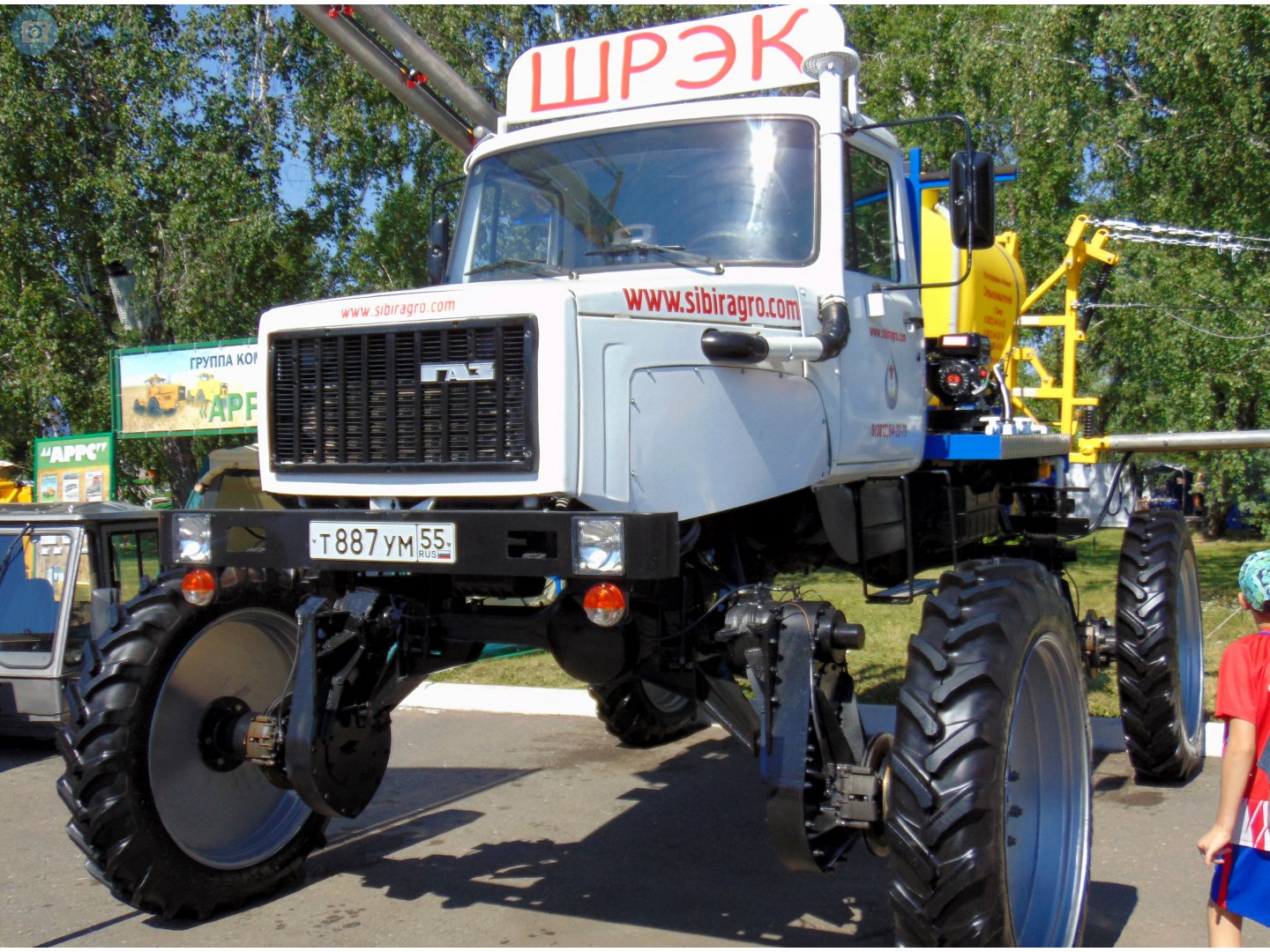 т 887 ум 55, GAZ 3308 3308 Садко (Sadko) Single Cab, 1997–2020