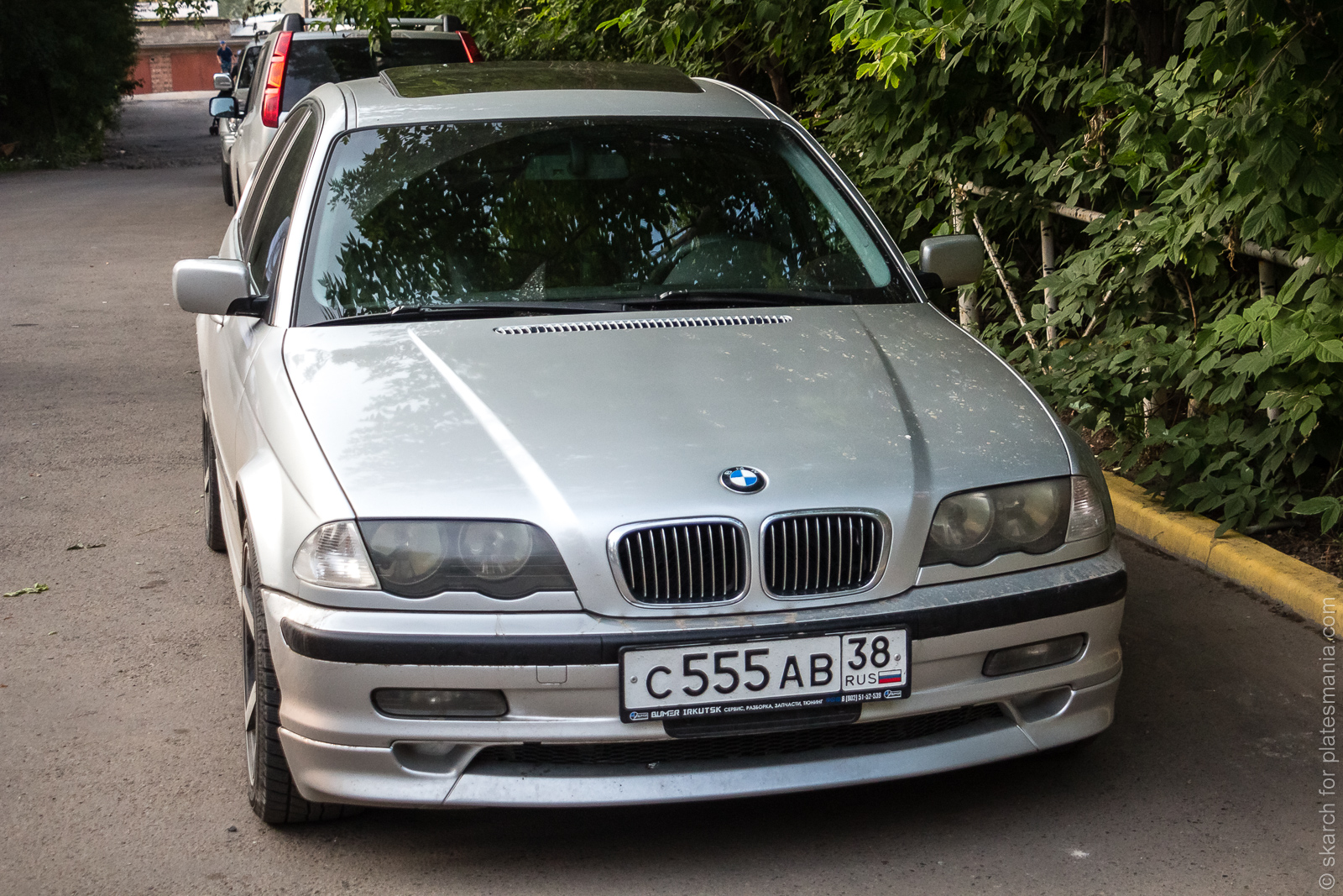 с 555 ав 38, BMW 3 Series 4th gen Sedan (E46), 1998–2005